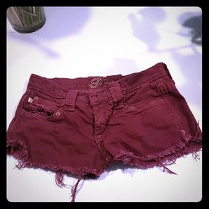 Frankie b. Cutoff denim shorts